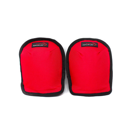 Popular Life Original Washable Home & Gardening Knee Pads, Red, PR BLPL-ES-XPE-KP-12BKR